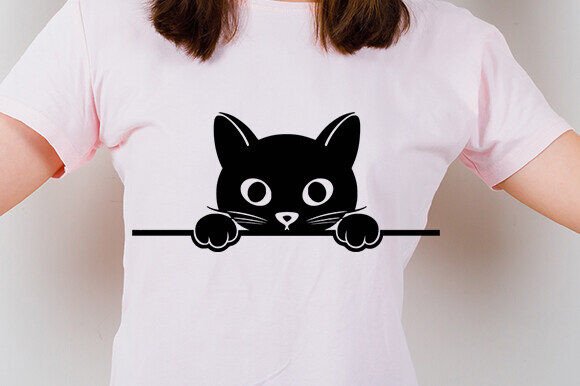 Black Cat V-Neck Shirt Design Review