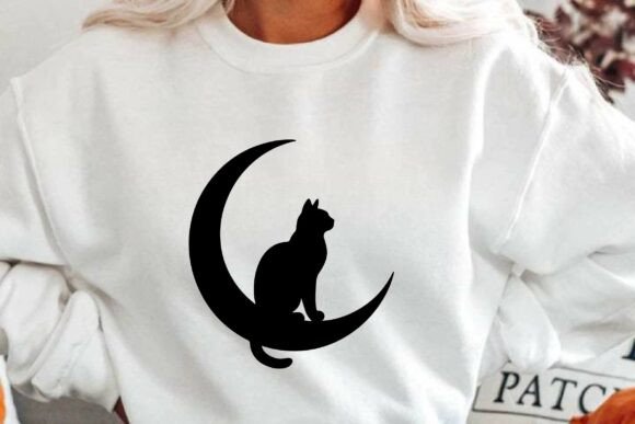 Cat Silhouette Vector T-shirt Design Review