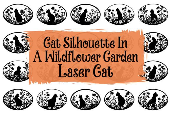 Cat Silhouettes in Wildflower Garden Embroidery Review
