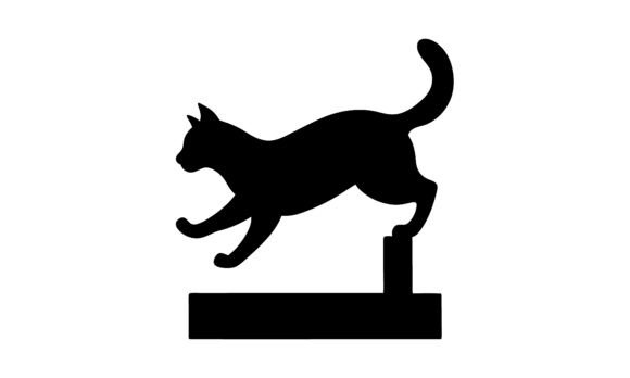 Silhouette of Cat Leaping over Obstacle Review