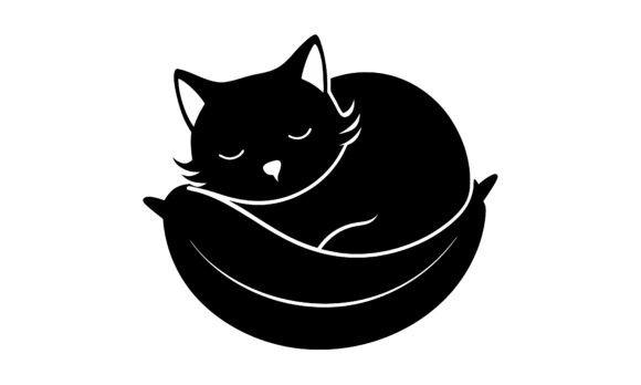 Sleeping Cat Curled Up in a Crescent Review